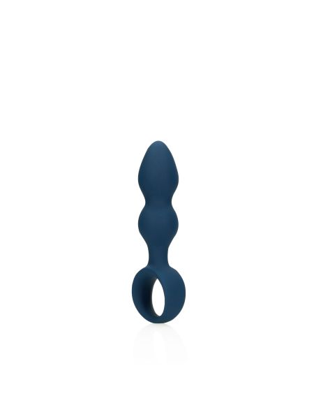 Plug korek sex analny wtyczka silikonowa z uchwytem 10,6 cm - 6