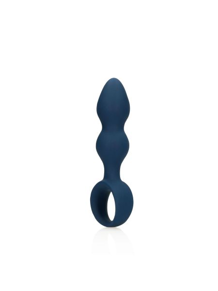 Korek plug sex analny wtyczka silikonowa z uchwytem 12 cm - 4