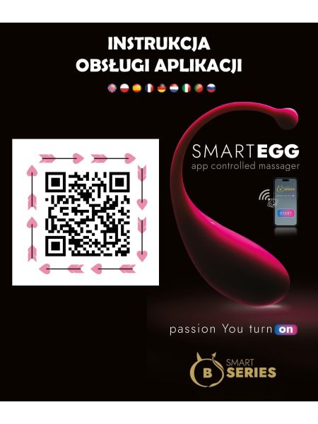 Jajeczko z wibracjami sterowane aplikacją Smart Egg - 14