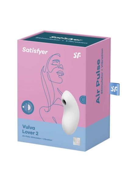 Masażer powietrzny dla kobiet Vulva Lover 2 white