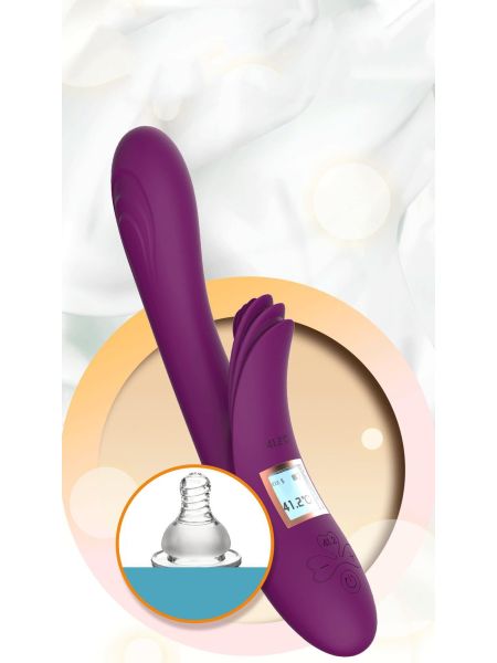 Wibrator dla kobiet silikonowy króliczek masażer łechtaczki 23 cm - 3
