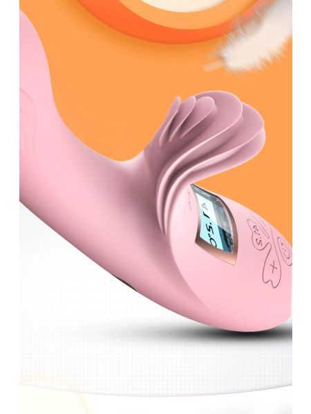 Wibrator dla kobiet silikonowy króliczek masażer łechtaczki 23 cm - 6