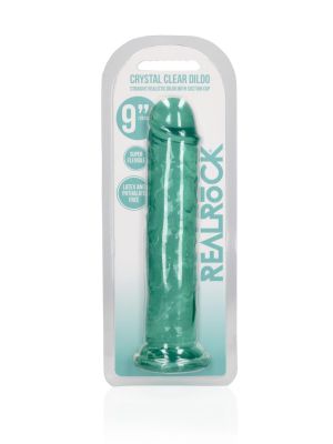 Zielone żelowe dildo z przyssawką 25 cm waginalne i analne - image 2