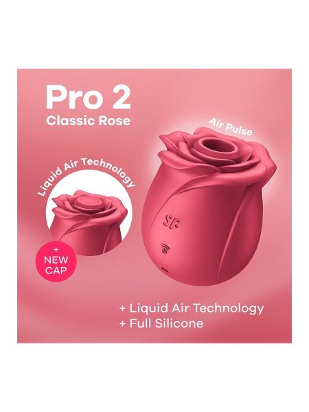 Stymulator łechtaczki ssący masażer powietrzny Satisfyer Pro 2 Classic Rose - 7