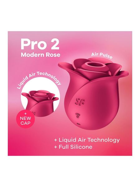 Masażer łechtaczki ssący stymulator powietrzny Satisfyer Pro 2 Modern Rose - 7