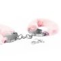 Kajdanki z futerkiem Fetish Pleasure Fluffy Handcuffs Pink Lovetoy - 5