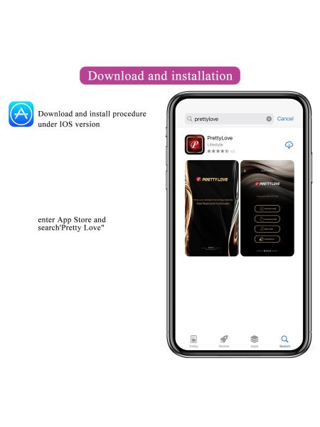 Jajeczko wibrujące sterowane telefonem dla par na odległość PRETTY LOVE różowe - 13