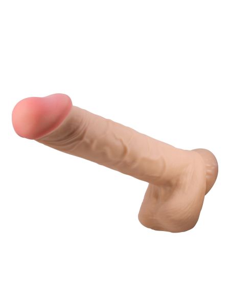 Realistyczne Dildo sztuczny penis jak prawdziwy żylasty 25 cm - 3