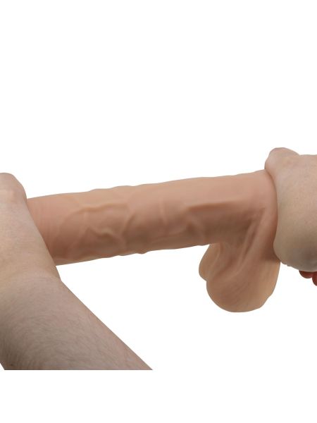 Realistyczne Dildo sztuczny penis jak prawdziwy żylasty 25 cm - 9