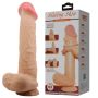 Realistyczne Dildo sztuczny penis jak prawdziwy żylasty 25 cm - 2