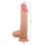 Duży żylasty penis z ruchomą skórką realistyczne doznania 24 cm - 12