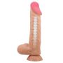 Duży żylasty penis z ruchomą skórką realistyczne doznania 24 cm - 4