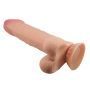 Duży żylasty penis z ruchomą skórką realistyczne doznania 24 cm - 8