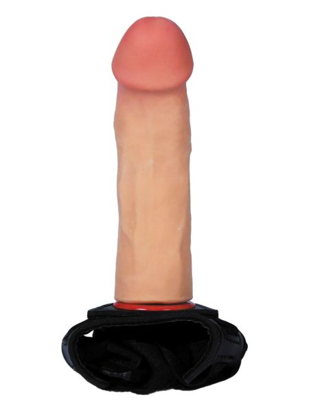 Penis z majtkami dildo strap-on cyberskóra 16cm - 4