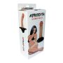 Penis z majtkami dildo strap-on cyberskóra 16cm - 3