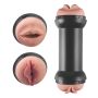 Mięciutki masturbator z dwoma końcówkami 20 cm - 6