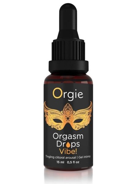 ORGIE Orgasm Drops Vibe Peach Flavor 15 ml - 3