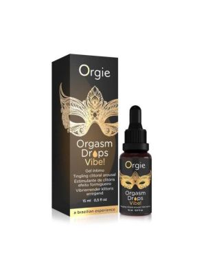 ORGIE Orgasm Drops Vibe Peach Flavor 15 ml - image 2