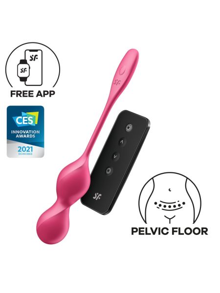 Kulki do ćwiczeń mięśni kegla SATISFYER Love Birds 2 - 2