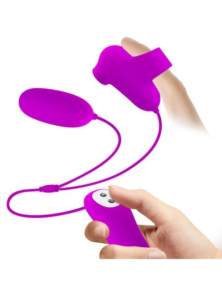 PRETTY LOVE - SUCTION & VIBRO-BULLETS, 12 vibration functions 12 sucking functions - 6