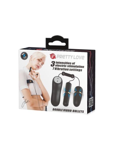 PRETTY LOVE - Double Vibro-Bullets - 8