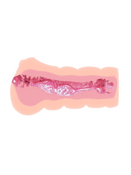 CRAZY BULL- REALISTIC 3D VAGINA, Water lubricant - 4