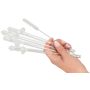 Glass Drinking Straw Willy x 4 - 8