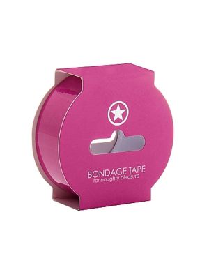 Non Sticky Bondage Tape - 17,5 Meter - Pink