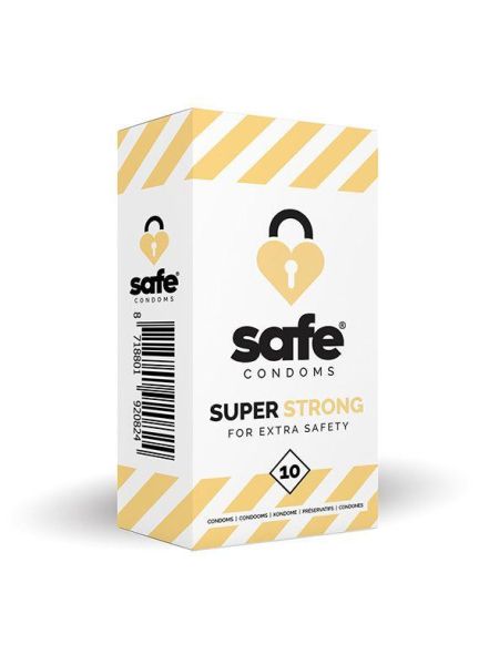 SAFE - Condooms Super Strong voor extra veiligheid (10 stuks)