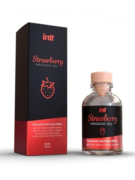 Żel-Strawberry Kissable Massage Gel