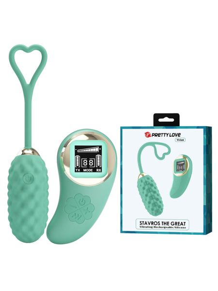 Wibrator -PRETTY LOVE - Vivian Green, 10 vibration functions 9 speed levels Wireless remote control