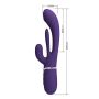 Wibrator króliczek PRETTY LOVE - Shonia Dark Purple, Twinkled Tenderness, 7 thumping functions 7 vibration functions - 8