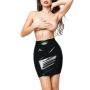 Spódnica Wetlook skirt Leanne - black rozmiar  S - 3