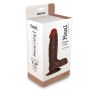 Realistyczne dildo mocna przyssawka penis 21cm - 3