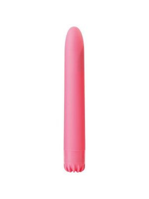 Wąski smukły klasyczny wibrator uniwersalny 18cm różowy - image 2