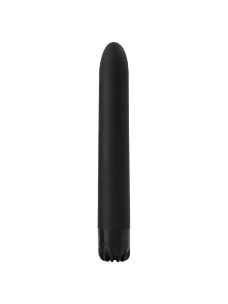 Wąski wibrator dla początkujących dyskretny cichy 18cm czarny - 2