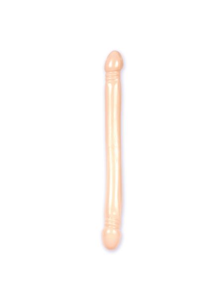 Dildo gładkie realistyczne do podwójnej penetracji 45 cm - 4