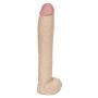 Dildo-NATURAL 12 INCH DONG W/ BALLS - 3