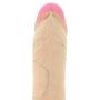 Dildo realistyczny penis widoczne żyły przyssawka 15 cm - 3