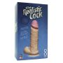 Gumowe grube żylaste realistyczne dildo z przyssawką 16CM - 10