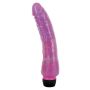 Wibrator wygięty naturalny realistyczny penis 20cm fioletowy - 5