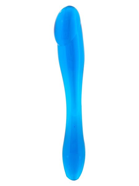 Dildo dwustronne sonda analna waginalna penetracja - 4