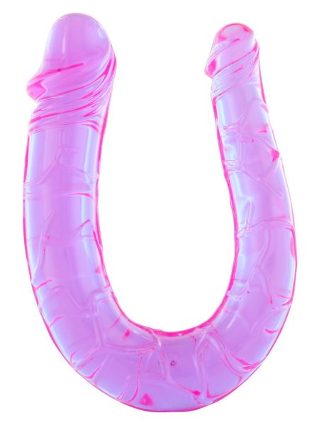 Podwójne analno waginalne dildo dwustronne 30 cm