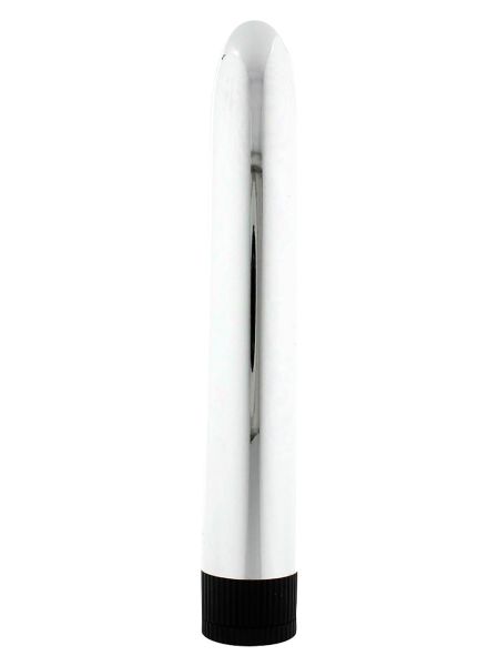 Klasyczny smukły wibrator gładki 17 cm - 4