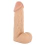 Realistyczne dildo penis sex członek z jądrami 15cm - 2