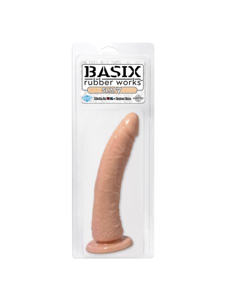 Realistyczny penis dildo z przyssawką 18cm - 2