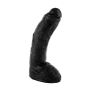 Dildo-BASIX 10"""" FAT BOY DONG BLACK - 3