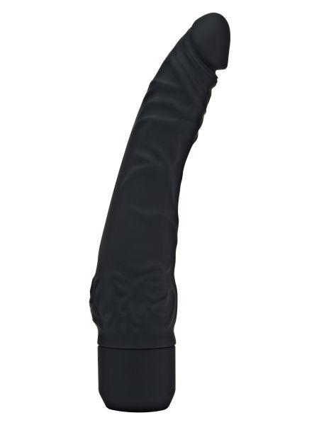 Wibrator realistyczny - wibrujący sztuczny penis czarny 21 cm