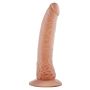 Realistyczny smukły penis dildo z przyssawką 20cm - 4