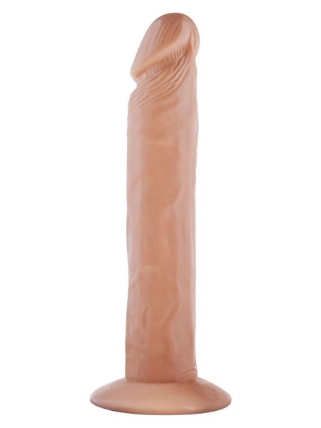 Realistyczny penis na przyssawce jak żywy dildo 23cm - 2